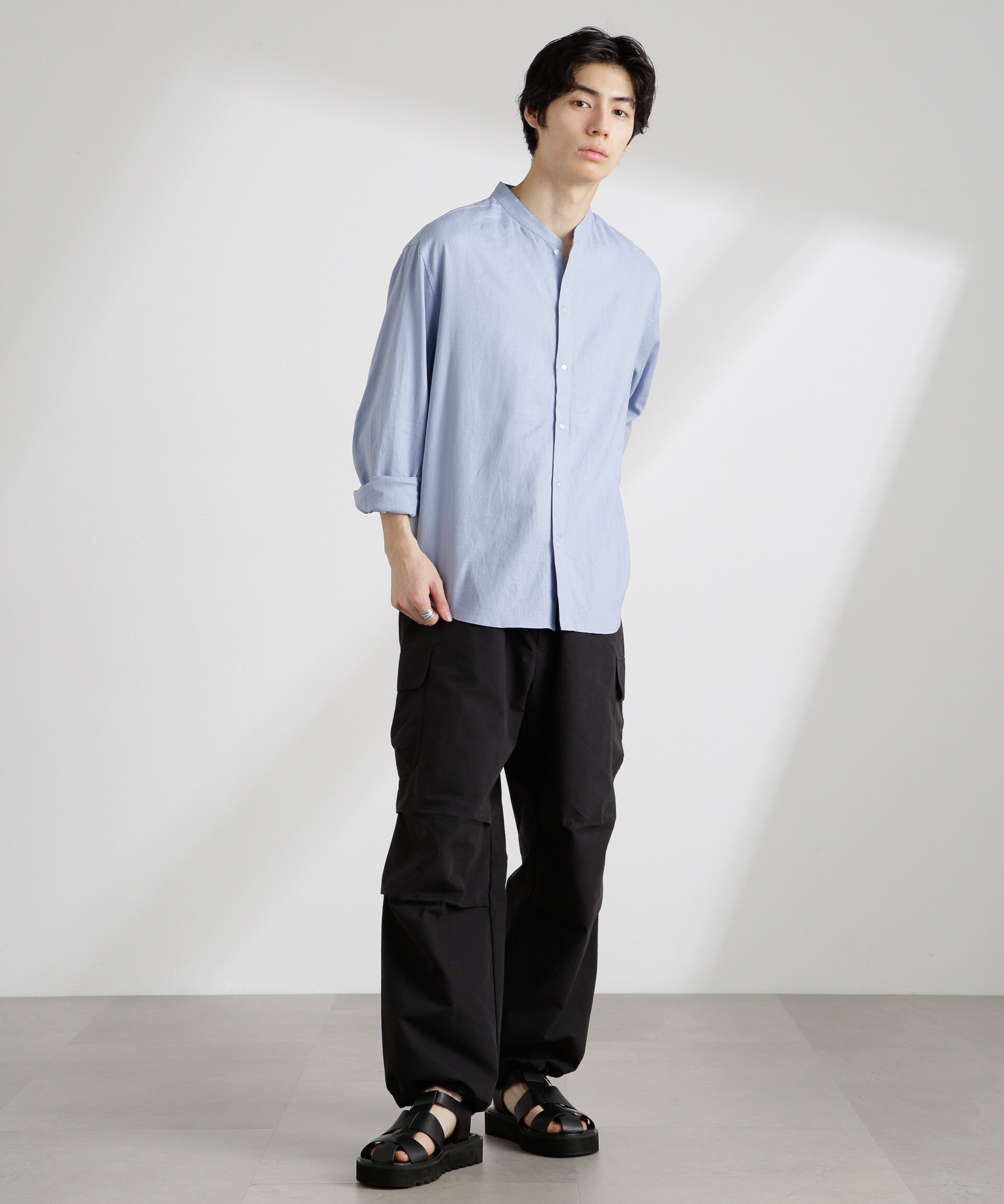 nano･universe「CNリラックスカーゴパンツ」|チノ|