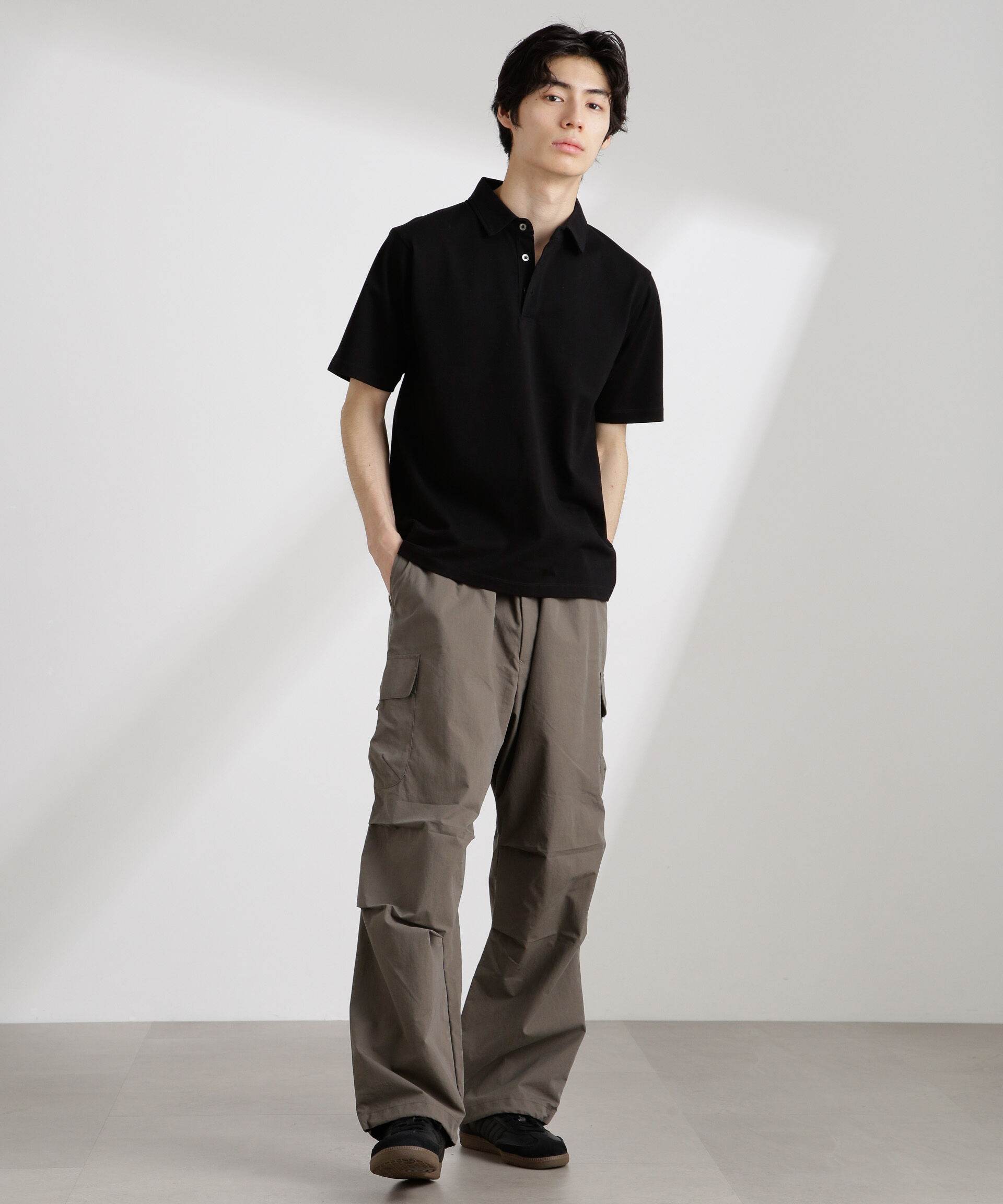 nano･universe「CNリラックスカーゴパンツ」|チノ|