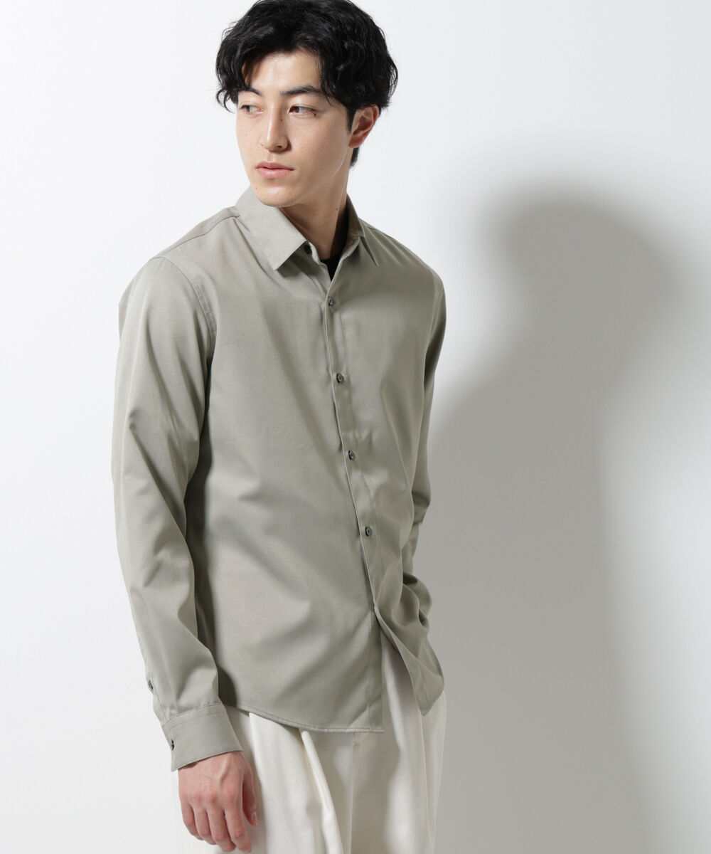 nano･universe「スタンダードレギュラーカラーシャツ/長袖」|シャツ・ブラウス|