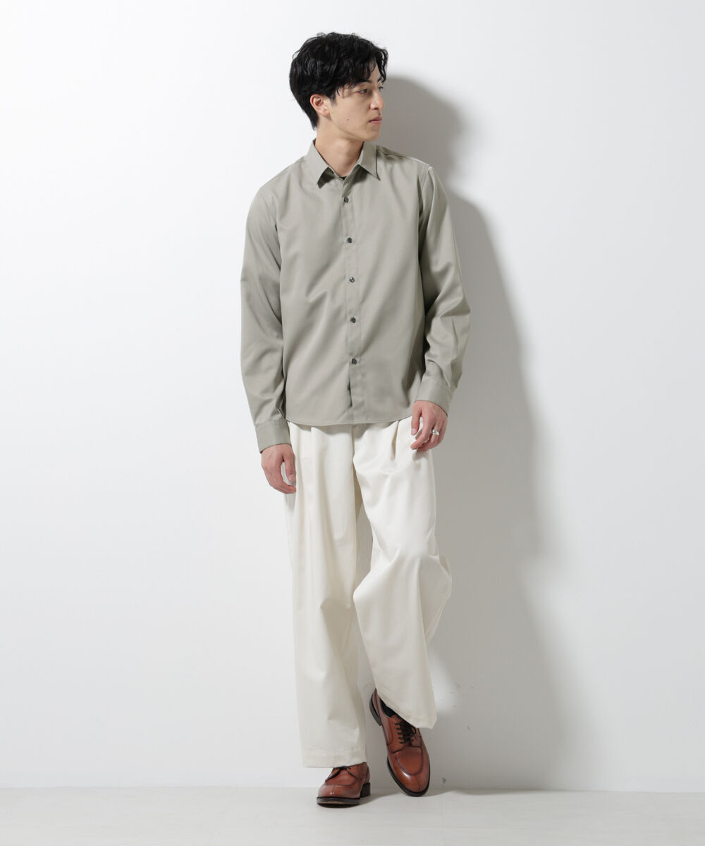nano･universe「スタンダードレギュラーカラーシャツ/長袖」|シャツ・ブラウス|