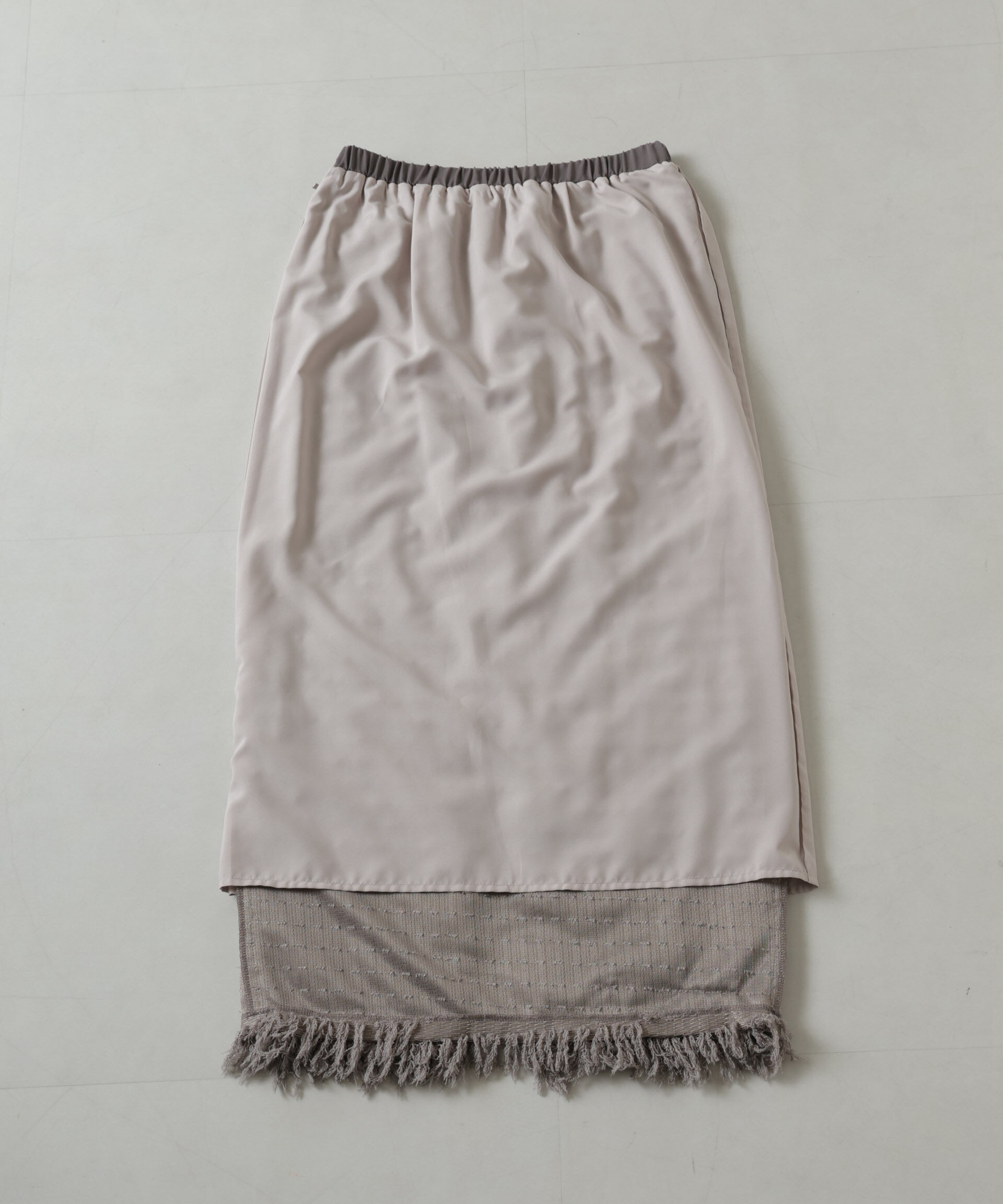 nano･universe「フリンジタイトスカート」|スカート|