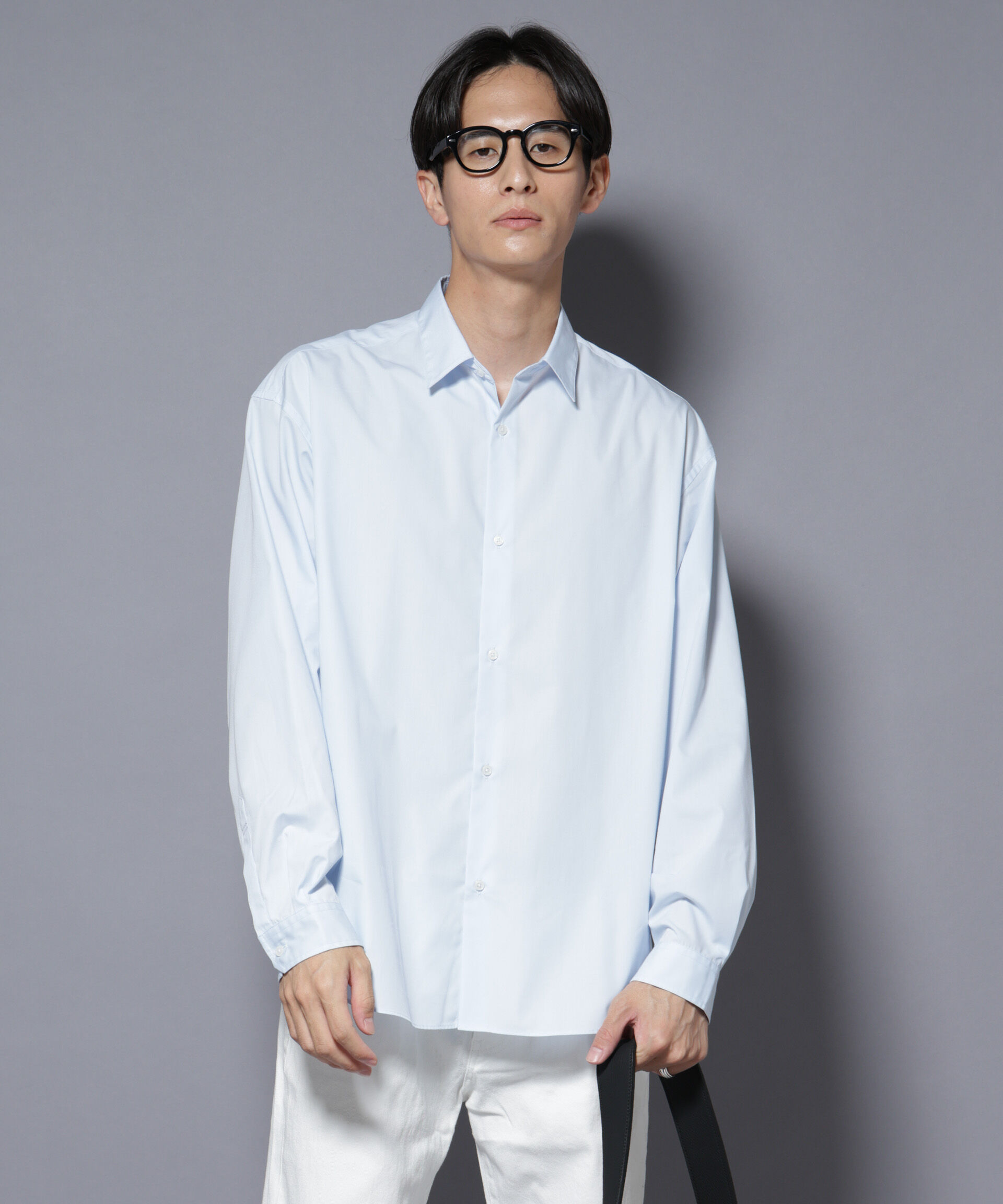 nano･universe「「大人のワイドシャツ」レギュラーカラー 長袖」|シャツ・ブラウス|