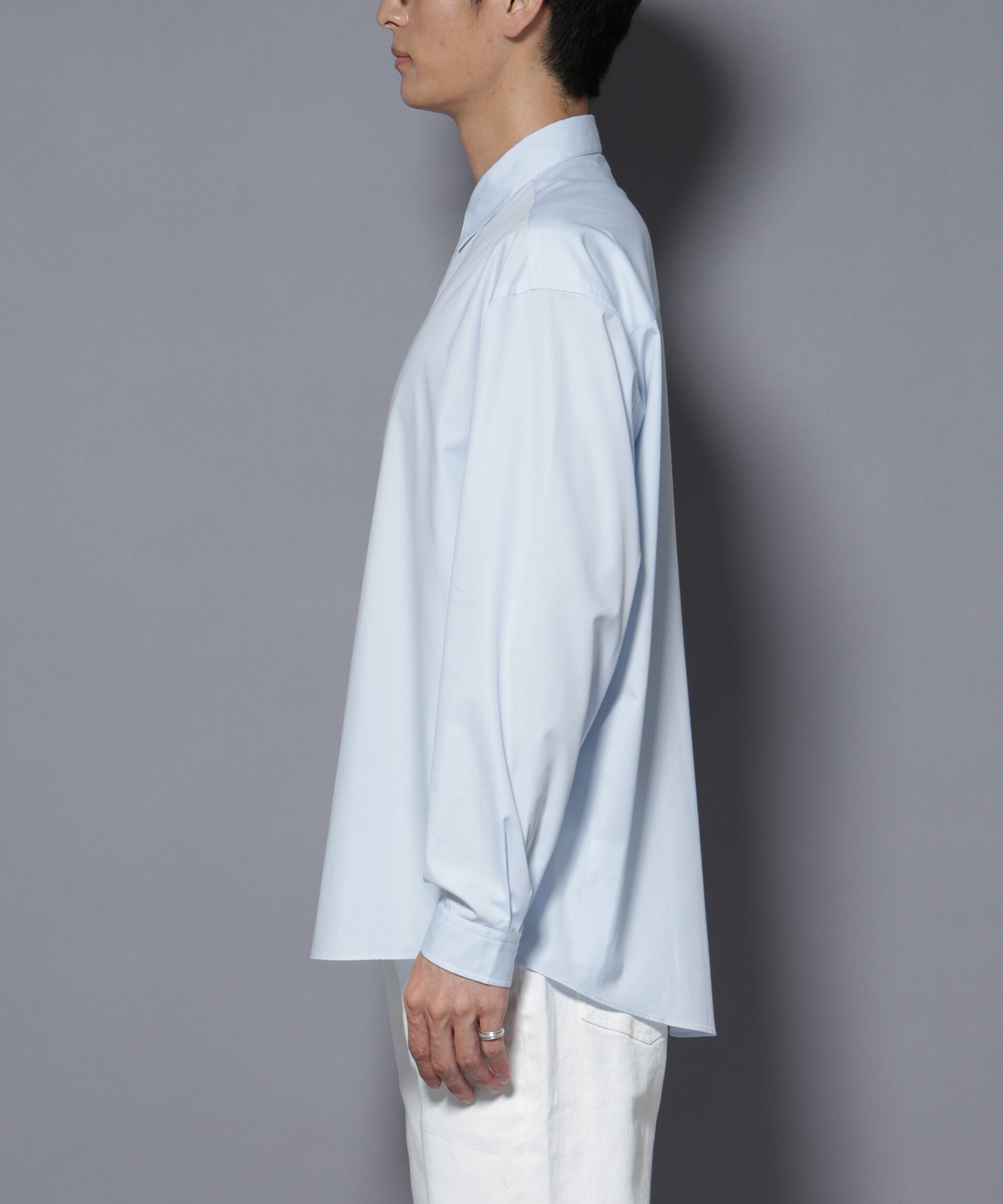 nano･universe「「大人のワイドシャツ」レギュラーカラー 長袖」|シャツ・ブラウス|