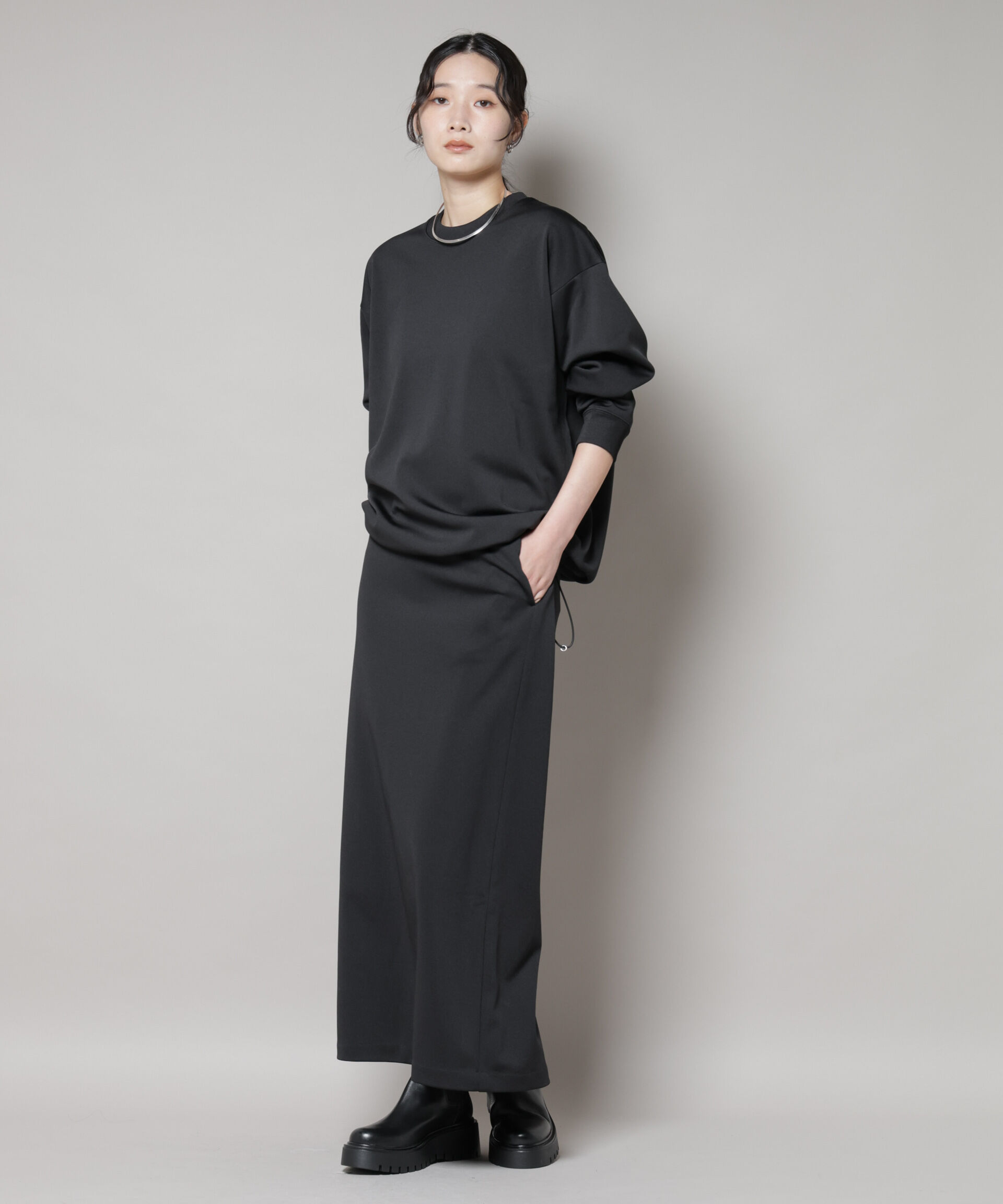 nano･universe「「MC」coveross(R)フリースボンディングスカート(セットアップ可)」|スカート|