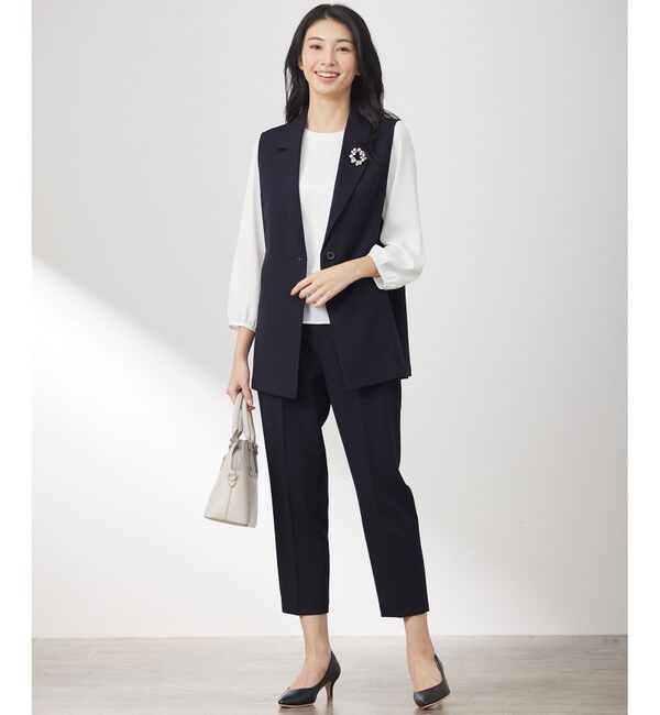 ANY SIS「サークルパール調 ブローチ」|ブローチ・コサージュ|