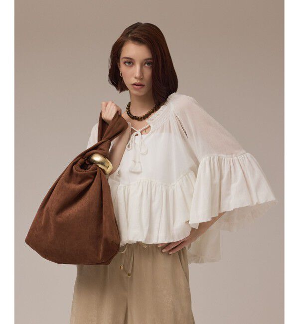 GRACE CONTINENTAL「バルーンカフタントップ」|シャツ・ブラウス|
