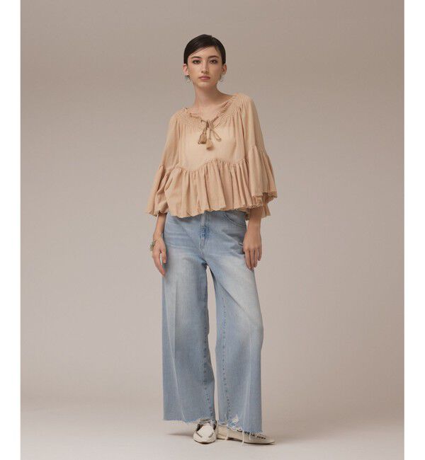 GRACE CONTINENTAL「バルーンカフタントップ」|シャツ・ブラウス|