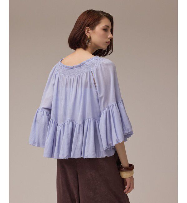 GRACE CONTINENTAL「バルーンカフタントップ」|シャツ・ブラウス|