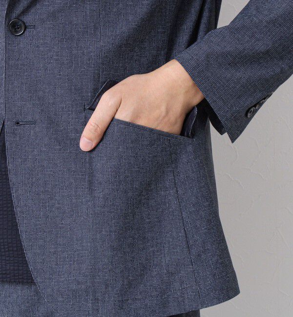 NOLLEY'S goodman「《ビジカジ/セットアップ対応》接触冷感4WAYストレッチジャケット 25SS」|テーラードジャケット|