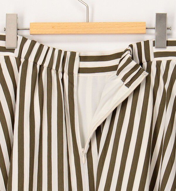 NOLLEY'S「《セットアップ対応》ドビーストライプフレアスカート」|フレア|