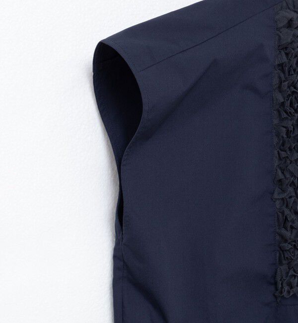 NOLLEY'S「フレンチスリーブフリルブラウス」|シャツ・ブラウス|