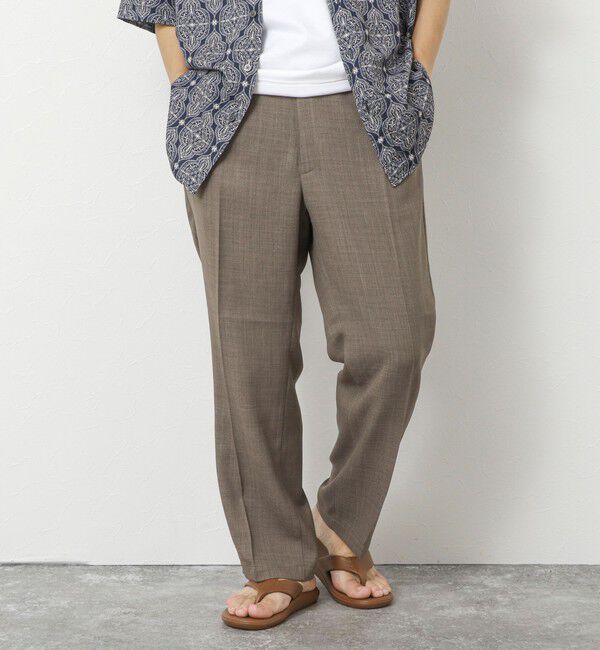 NOLLEY'S goodman「《Reflax》吸水速乾 アンチピリング ワンタックイージーPT」|チノ|