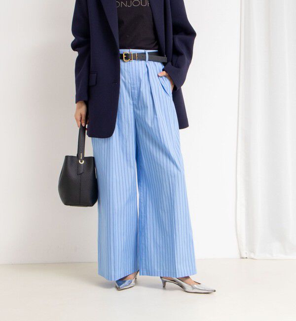 NOLLEY'S「《セットアップ対応》クロップドワイドパンツ」|その他|