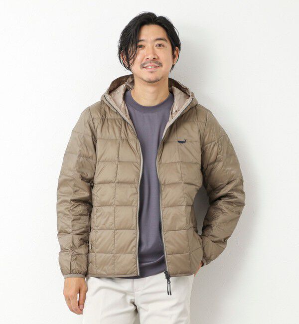 NOLLEY'S goodman「【TAION/タイオン】別注 クジラ刺繍HOOD W-ZIP DOWN JKT 25AW」|ダウン|
