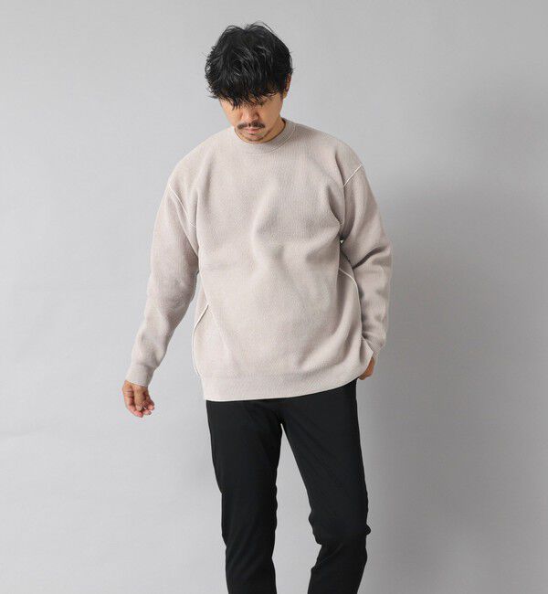 NOLLEY'S goodman「【ACTIVE SECT】《限定展開》Wフェイスモールクルーネック 25AW」|ニット・セーター|