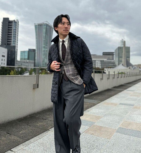 NOLLEY'S goodman「【Traditional weatherwear】別注 DERBY HOOD キルティングジャケット 25AW」|ブルゾン・スタジャン|