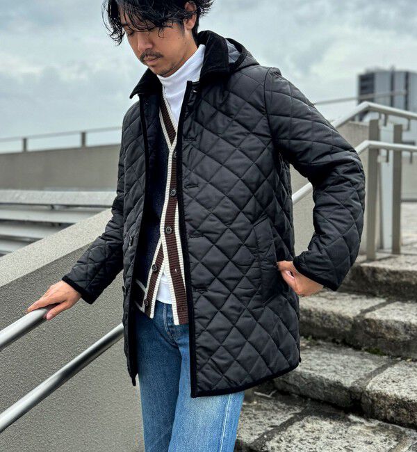 NOLLEY'S goodman「【Traditional weatherwear】別注 DERBY HOOD キルティングジャケット 25AW」|ブルゾン・スタジャン|