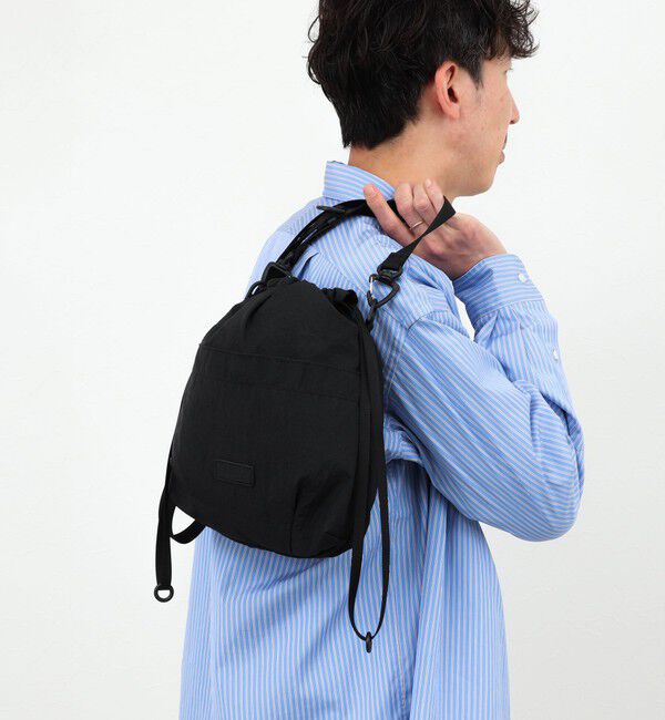 NOLLEY'S goodman「【BAICYCLON by bagjack/バイシクロン バイ バッグジャック】BCL-114 DRAWSTRING SHOULDER BAG」|ショルダー・メッセンジャー|
