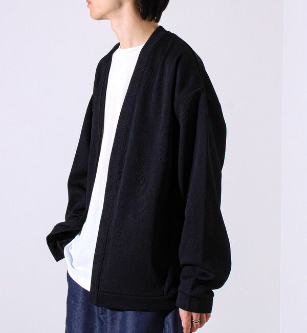 GLOSTER「【カーディガン＋ロンT セットアイテム】ふくれジャガード カーデアンサンブル」|カーディガン|