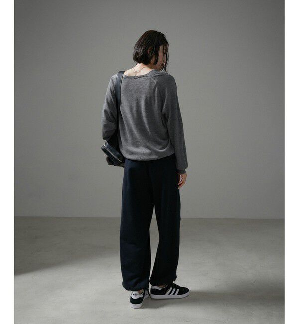 SALON adam et rope'「ウォッシャブルウールVネックプルオーバー」|ニット・セーター|