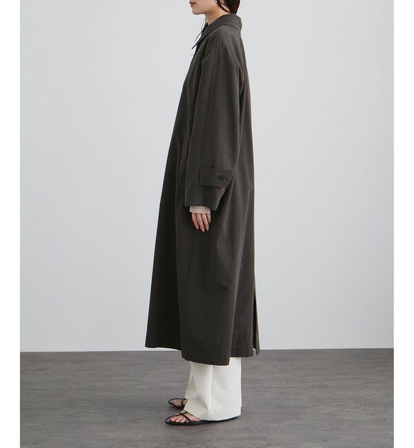 SALON adam et rope'「【WEB限定】エフォートレスステンカラーコート」|トレンチコート|