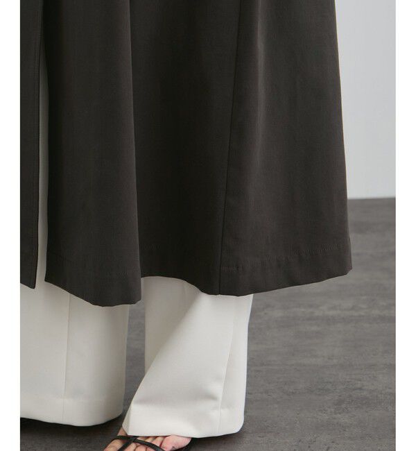 SALON adam et rope'「【WEB限定】エフォートレスステンカラーコート」|トレンチコート|