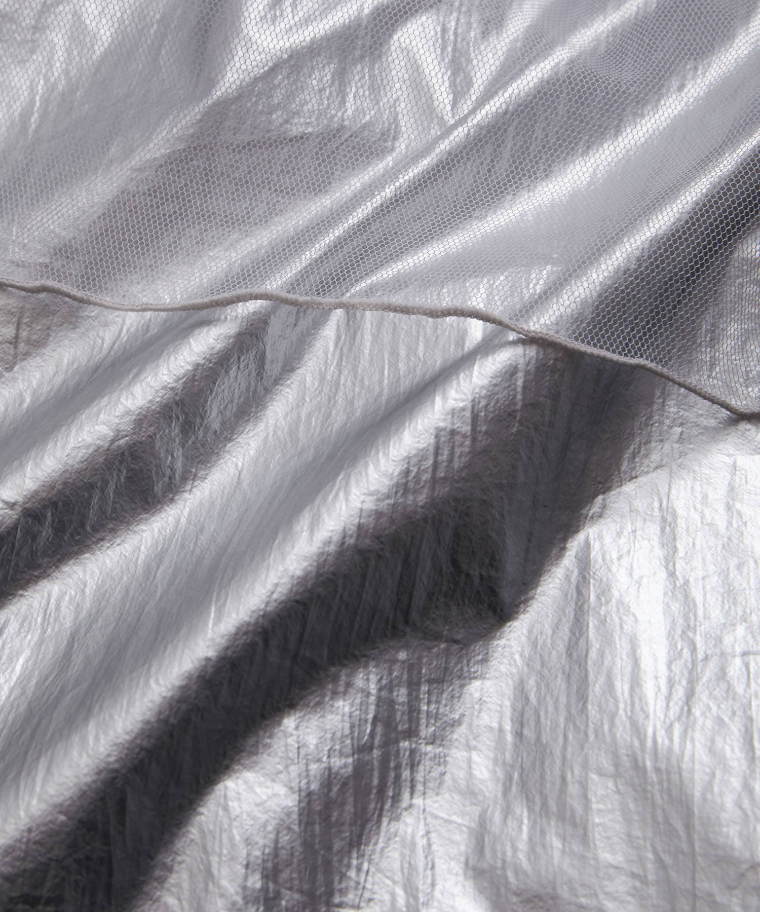 VIS「【2WAY】メタリック重ねチュールワンピース【洗える】」|ワンピース|