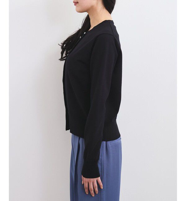 VIS「【洗える】ダブルハートボタンカーディガン」|カーディガン|