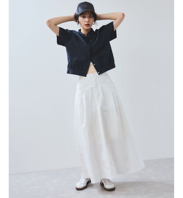 VIS「刺繍ロゴハーフスリーブシャツ」|シャツ・ブラウス|