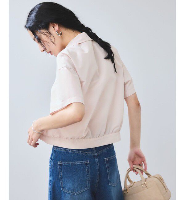 VIS「刺繍ロゴハーフスリーブシャツ」|シャツ・ブラウス|