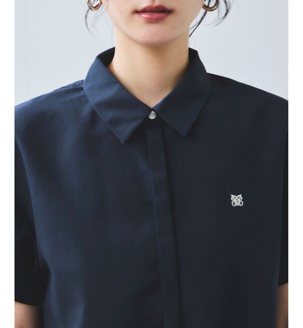 VIS「刺繍ロゴハーフスリーブシャツ」|シャツ・ブラウス|