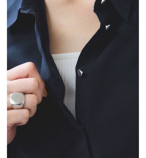 VIS「刺繍ロゴハーフスリーブシャツ」|シャツ・ブラウス|