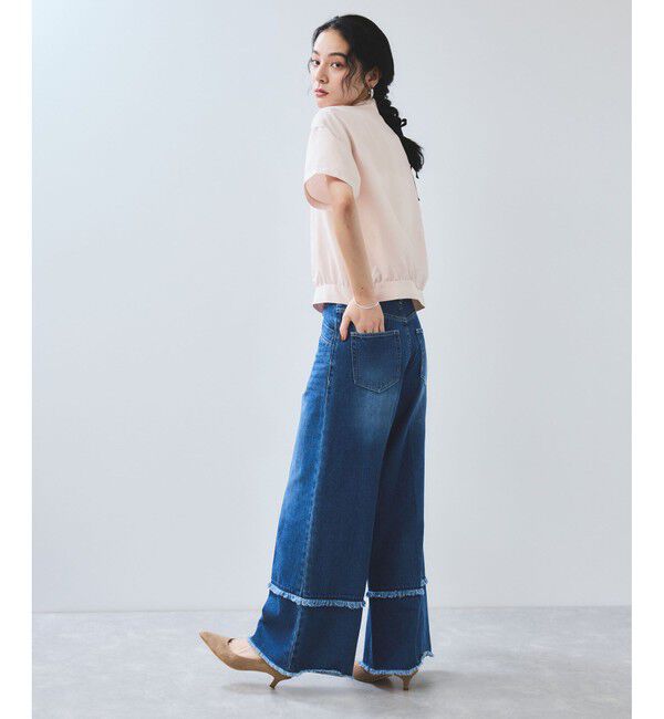 VIS「刺繍ロゴハーフスリーブシャツ」|シャツ・ブラウス|