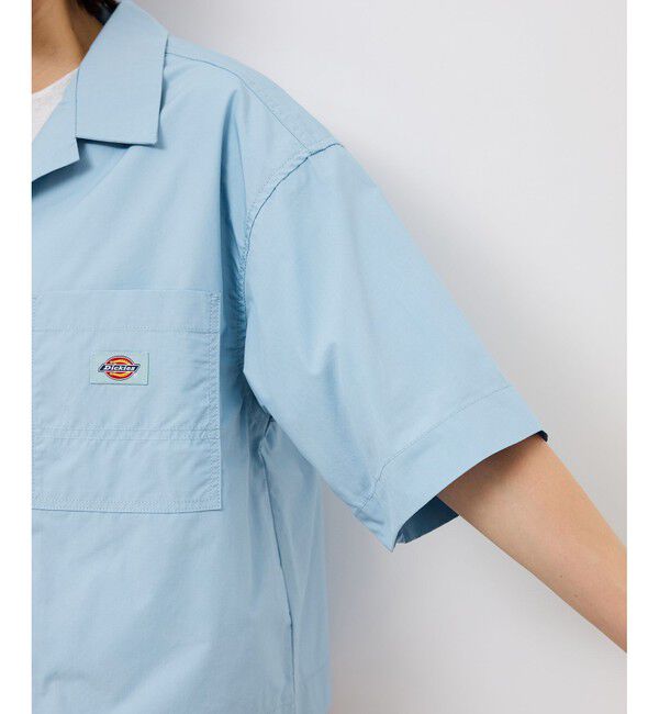 Rope&rsquo;Picnic「【Dickies】コットンダンプクロップドシャツ」|シャツ・ブラウス|