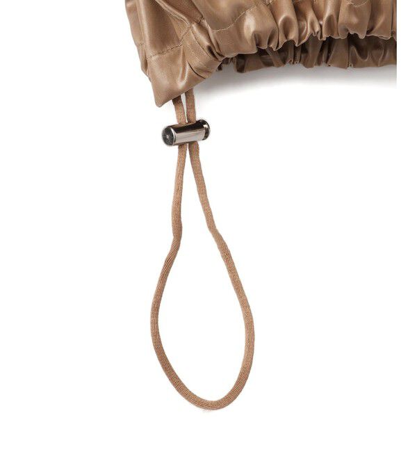 ADAM ET ROPE'「レザーライクサテンブルゾン」|ブルゾン・スタジャン|