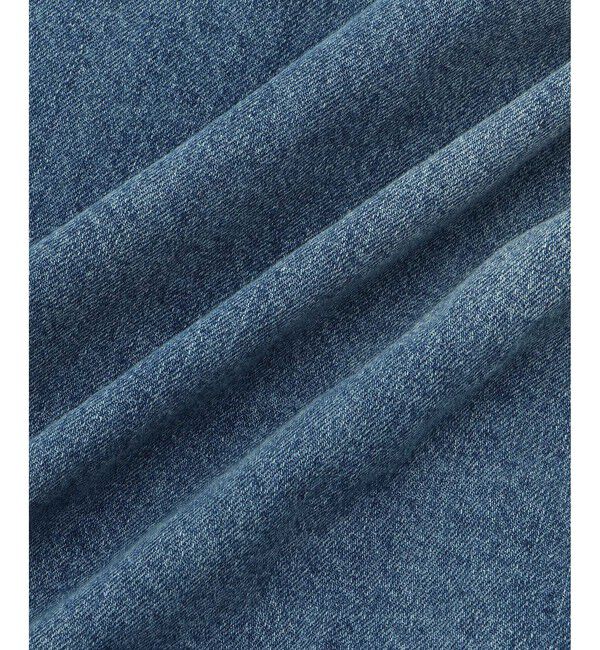 ADAM ET ROPE'「【WEB限定】スタンドネックデニムジャケット」|デニムジャケット|