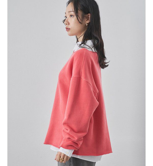  「【インフルエンサーコラボ】ピグメントスウェットプルオーバー」|Tシャツ・カットソー|