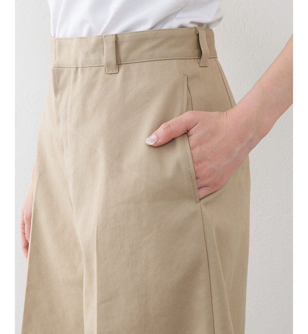  「ツイルバミューダパンツ」|チノ|