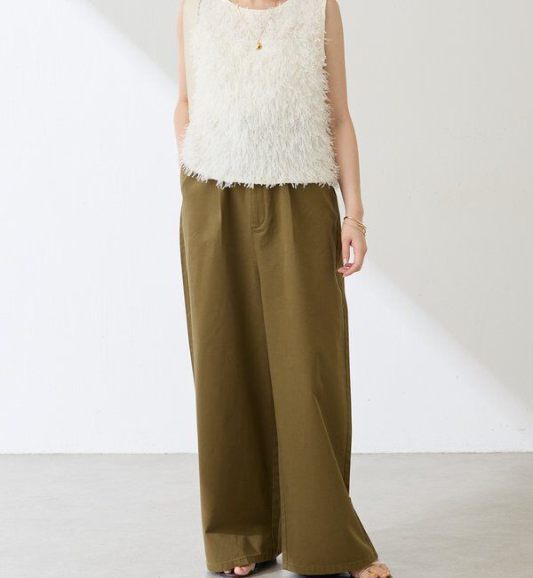  「Q.anos サスペンダーパンツ」|ワンピース|