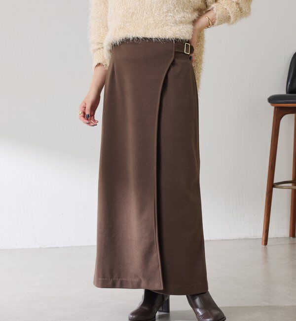  「サイドベルトタイトスカート」|スカート|