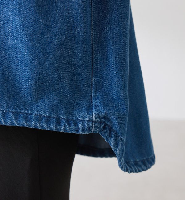  「Q.anos 2WAYデニムシャツ」|シャツ・ブラウス|
