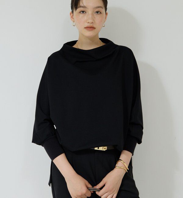  「ボトルネックポンチプルオーバー」|Tシャツ・カットソー|ブラック