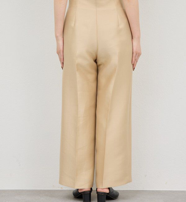  「【セットアップ対応】シルキーダブルクロスパンツ」|チノ|