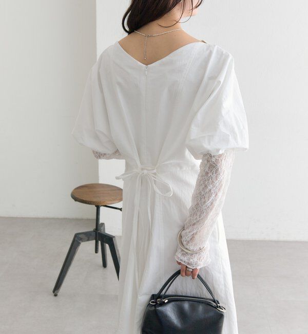  「パフレーススリーブワンピース」|ワンピース|