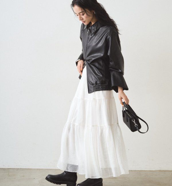  「フェイクレザージャケット」|ベスト・ジレ|