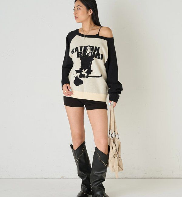  「【SLOPPY】 RIBBED SHORTS/リブショートパンツ」|チノ|