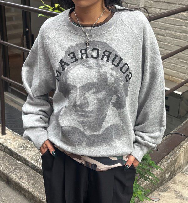  「【Sourcream】 GREAT FIGURE SWEATSHIRT」|Tシャツ・カットソー|