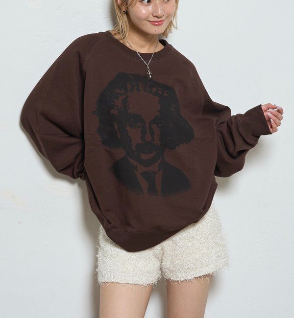  「【Sourcream】 GREAT FIGURE SWEATSHIRT」|Tシャツ・カットソー|ブラウンその他1