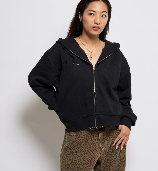  「SLASH POCKET HOODIE」|パーカー|