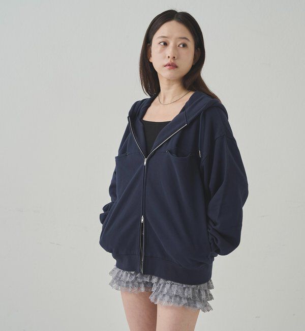  「SLASH POCKET HOODIE」|パーカー|